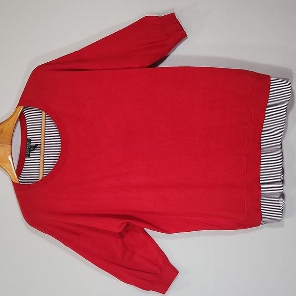 Ralph Lauren Sweaters - Ralph Lauren Women's Vibrant Red Crew Neck Sweater Laganlook 2X